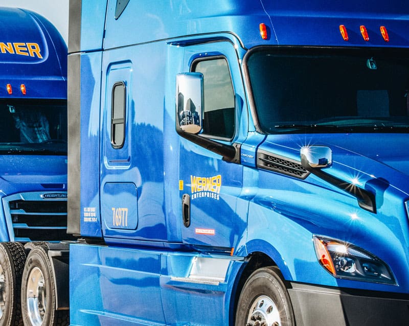 dedicated truck driving jobs at werner enterprises