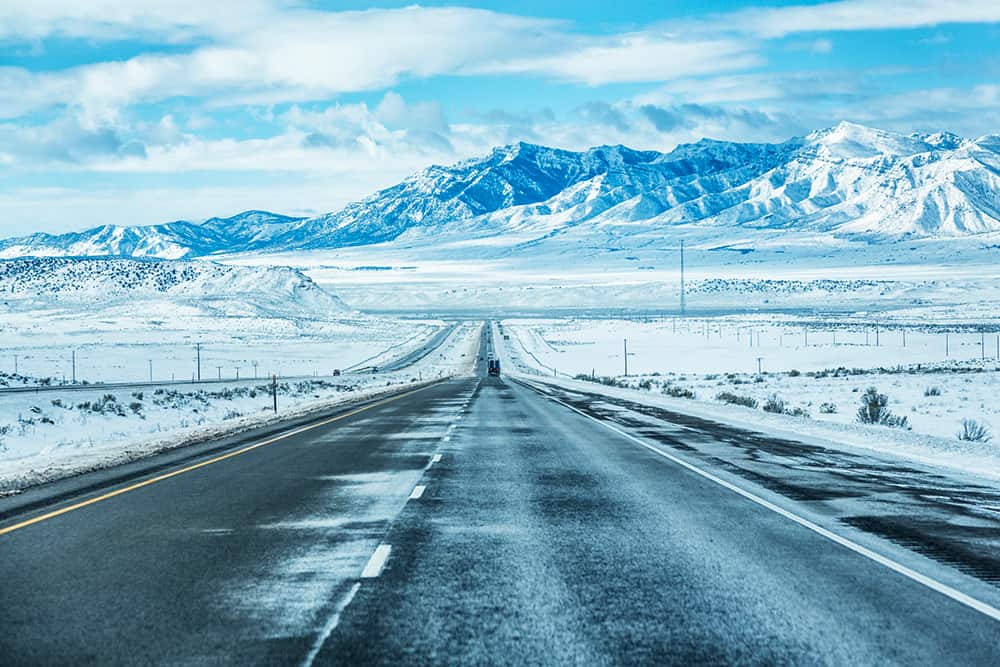 winter road