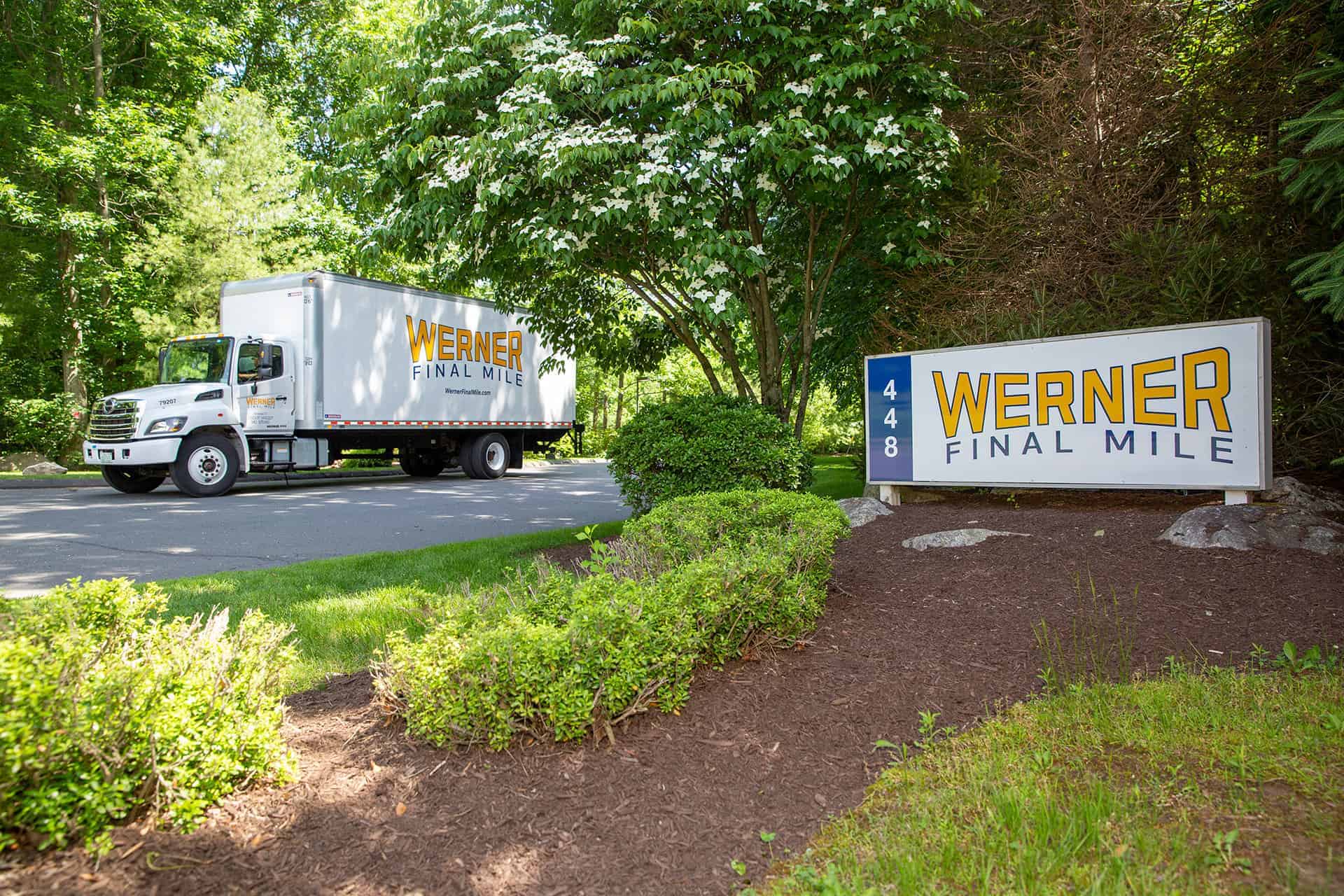 Werner Final Mile Delivery Truck