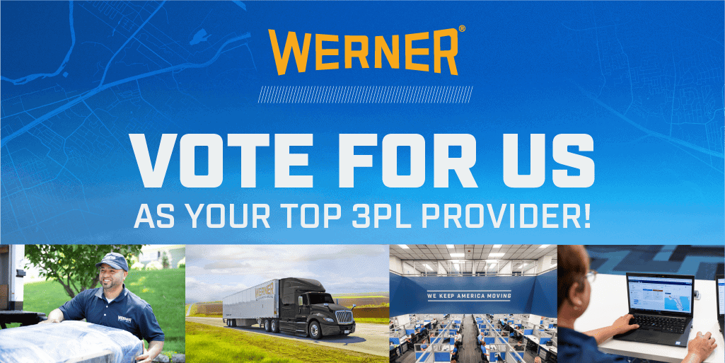 Vote for Werner as a Top 3PL