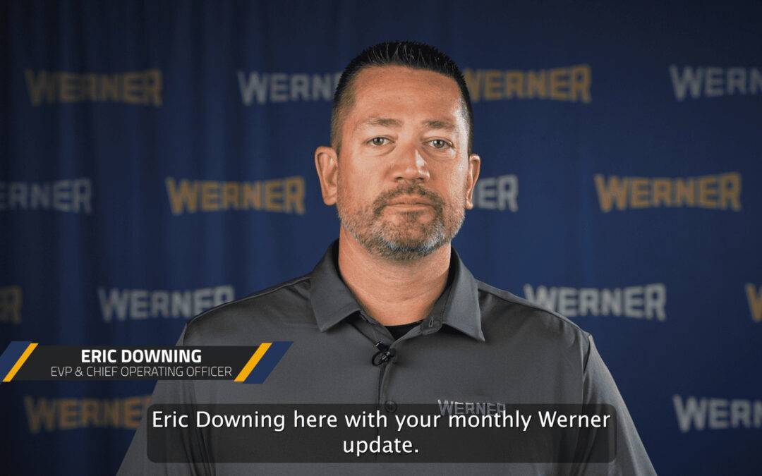 Eric Downing’s 2023 August Message to Professional Drivers