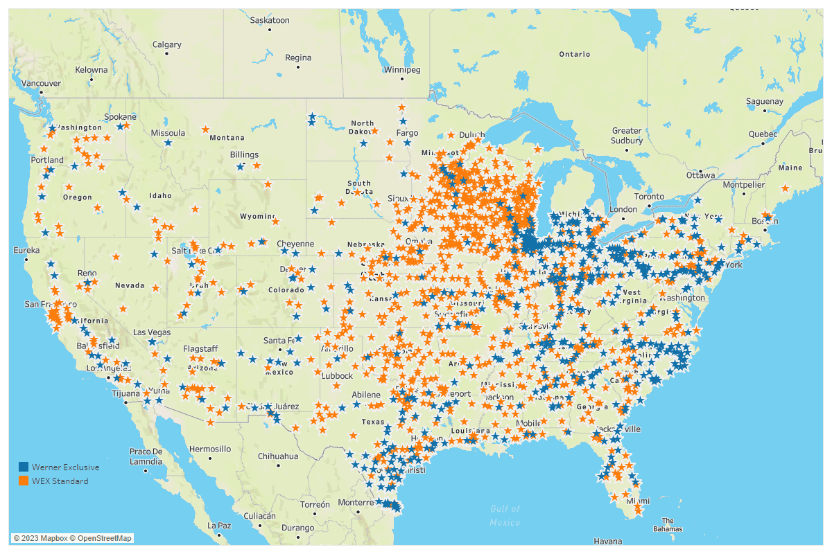 Fuel Locations Map Dec 12 2023