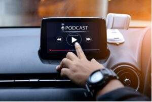 Finding Inspiration on the Road with Podcasts and Audiobooks