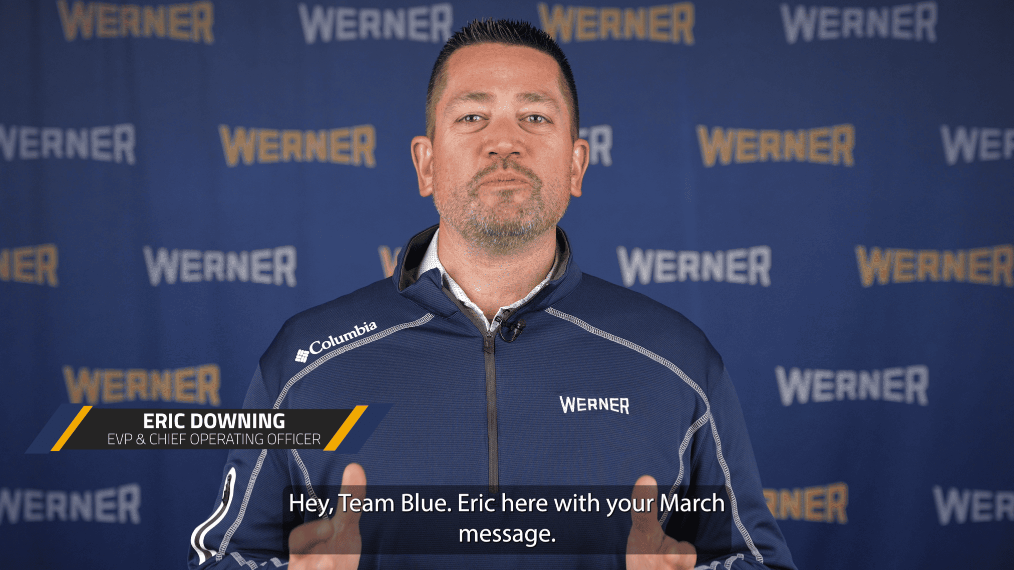 Eric Downing’s 2024 March Message Werner Enterprises