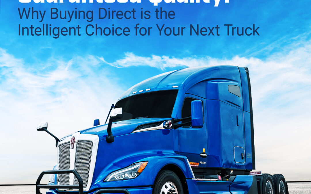Auction Risk vs. Guaranteed Quality: Why Buying Direct is the Intelligent Choice for Your Next Truck