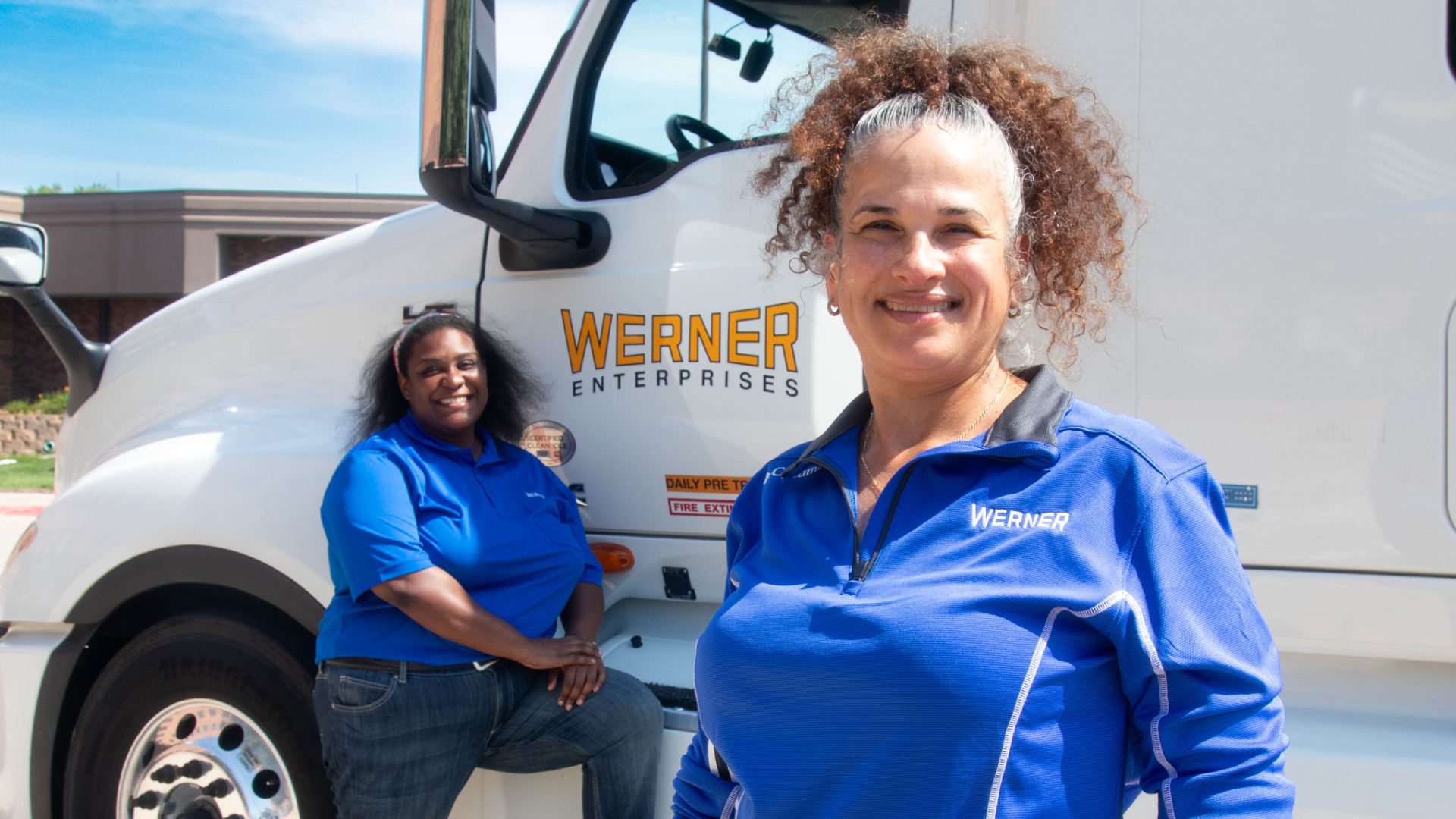 Brenda Aisha Team Matching Women Truck Drivers Wide