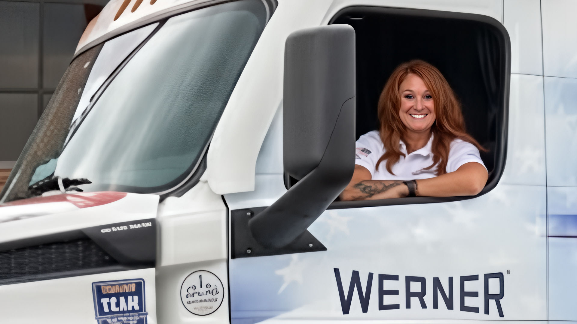 Gina Operation Freedom Driver Road Team Captain Woman Driver