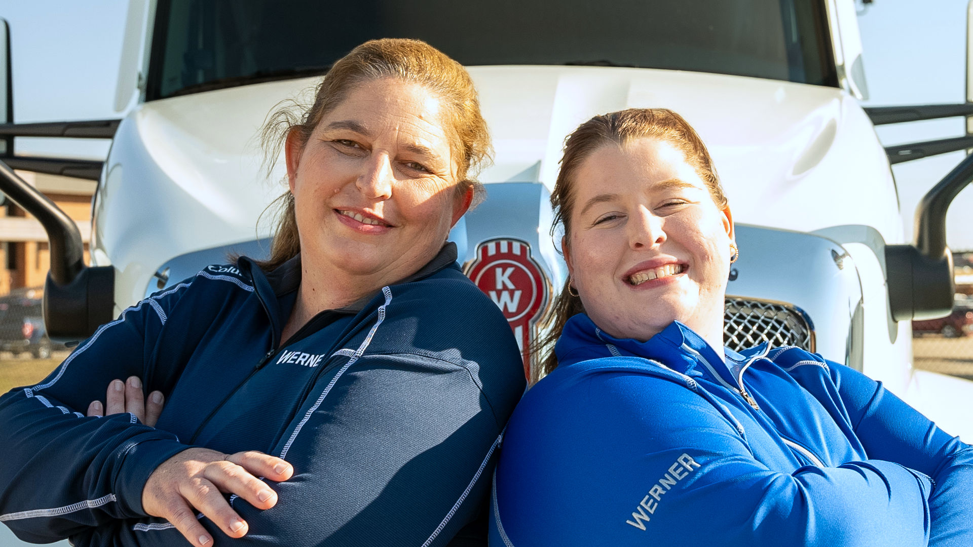 Sarah Kirstie Mother Daughter Family Female Truck Drivers